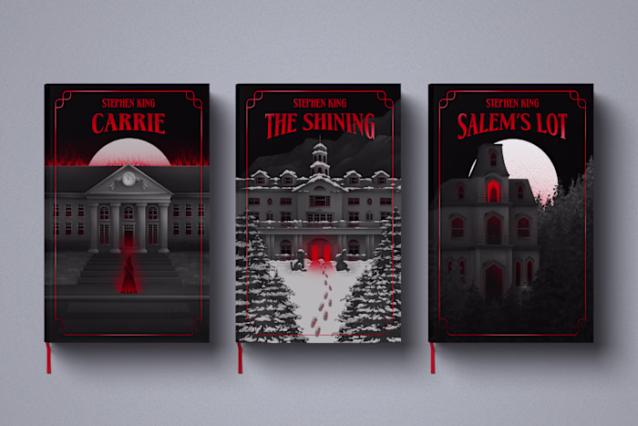 Stephen King Book Cover Designs