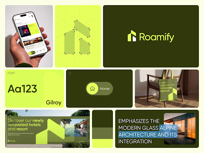 Roamify - Logo and Branding