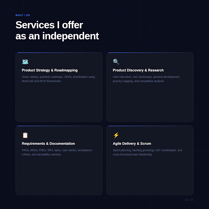 🚀 4+ years owning end-to-end