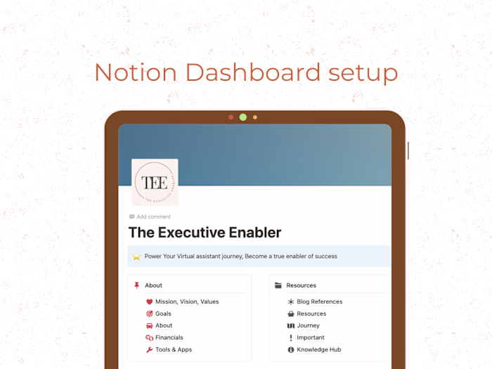 📌 Notion Dashboard