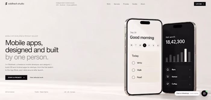 siddhesh.studio: Next.js Portfolio Website with SEO