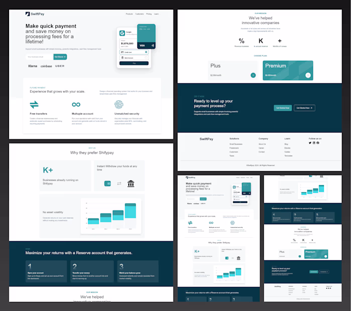 SwiftPay - [Landing Page]