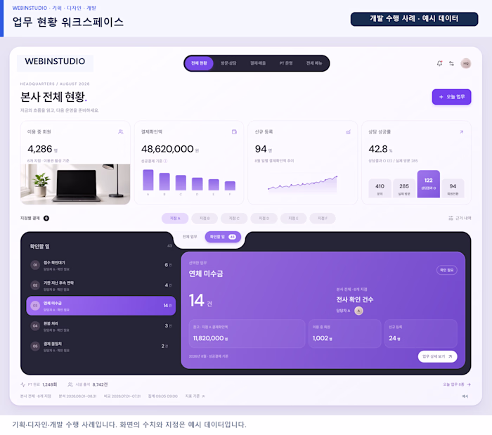 CRM: Violet Operations Workspace