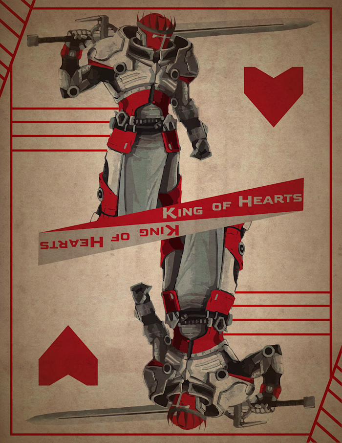 Cyberpunk Royal Flush