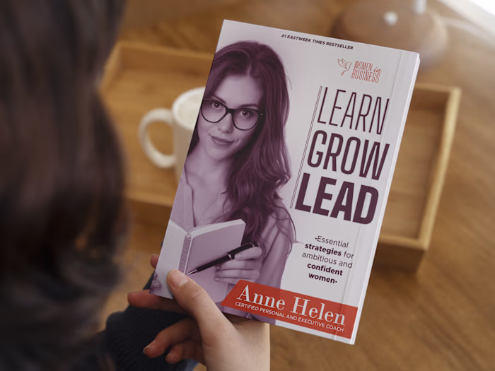 Book Cover Design | Learn, Grow, Lead
