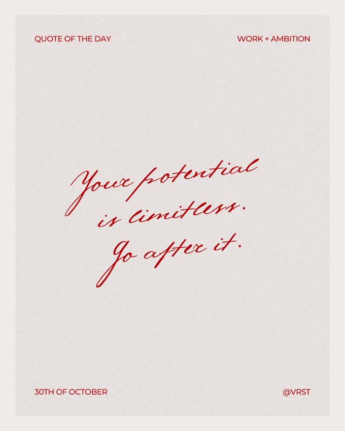 Evergreen quote post designed to add depth and personality t...