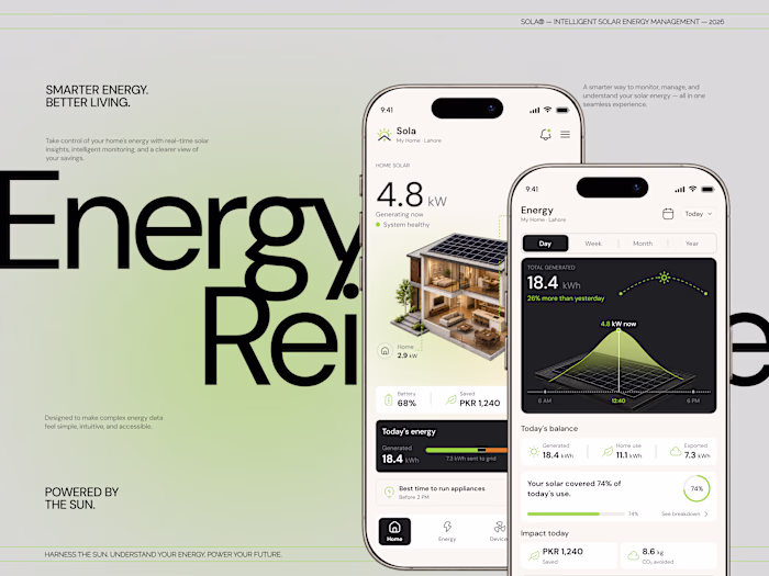 Sola: Smart Energy Management App