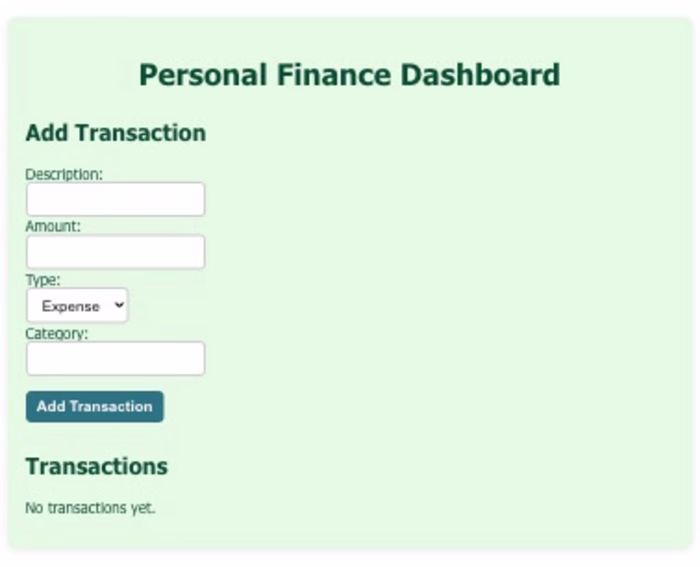 A full-stack financial data processing application with real...