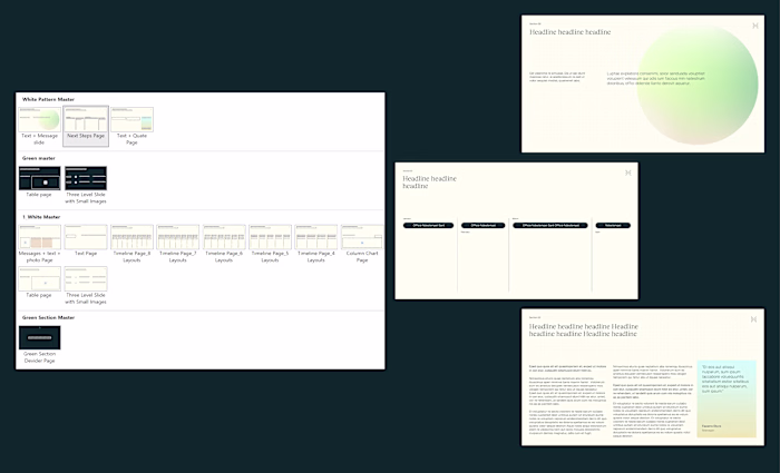 Branded Presentation Template for Investment Company