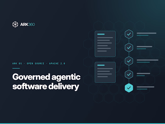 ARK OS · Governed agentic software delivery