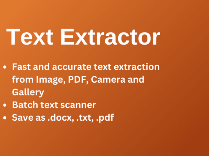 Text Extractor - Apps on Google Play