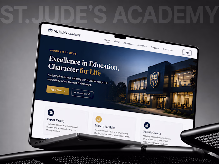 St. Jude's Academy — Multi-Role LMS Portal Case Study