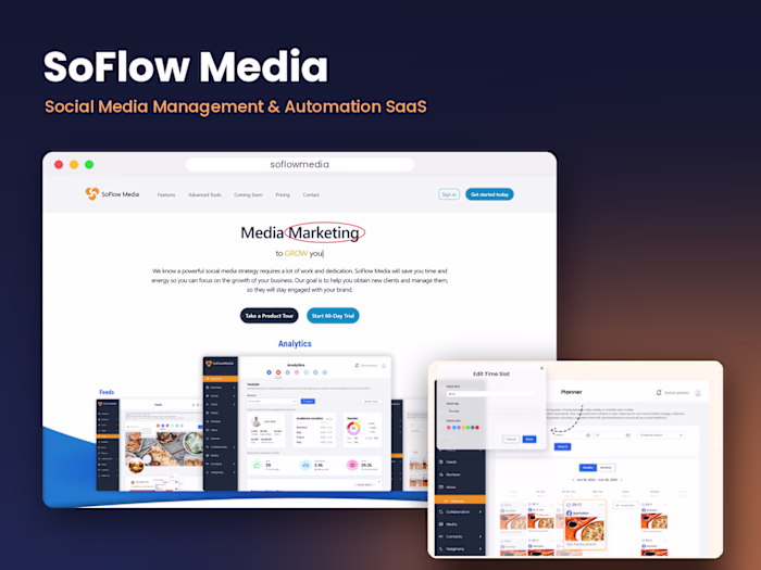 Soflowmedia AI Powered Marketing Website