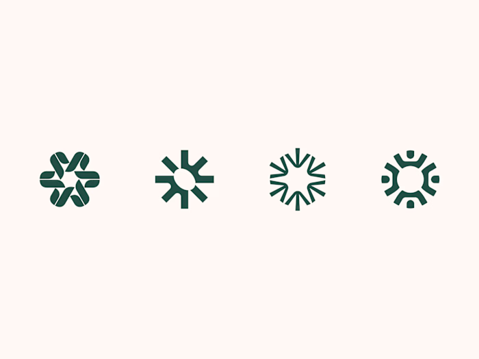 Four logo concepts, one direction: