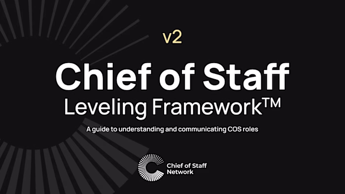 Chief Of Staff Network Community Website