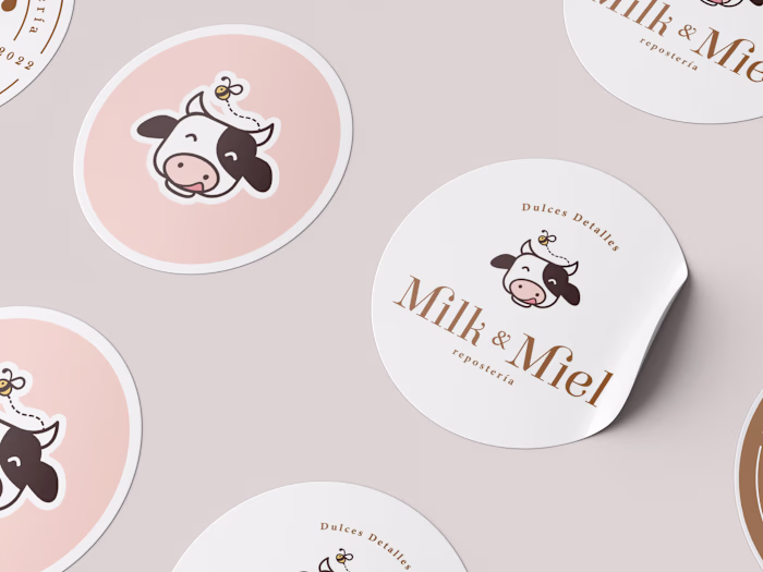Brand Identity Development for Milk & Miel