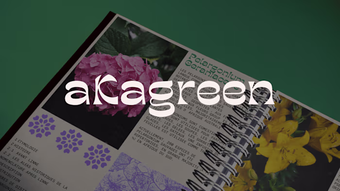 Visual Identity System - aKagreen