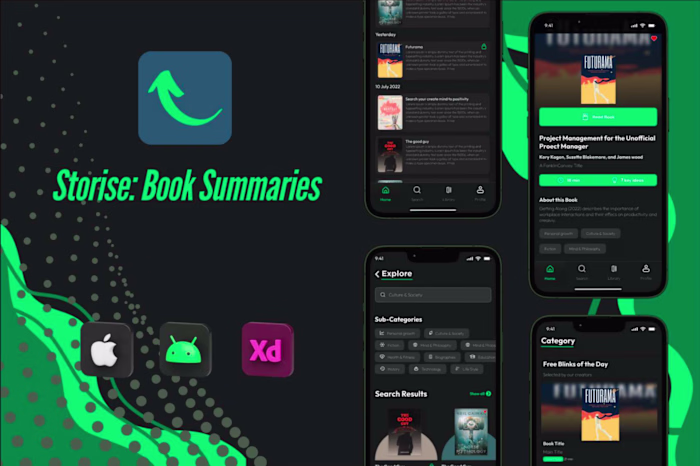 Storise : Book Summaries 
App