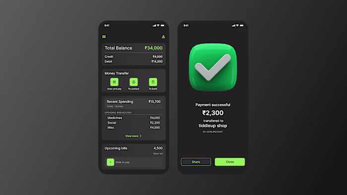 Vaultly Finance Dashboard Development