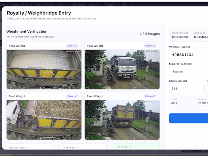 Uttarakhand Royalty & Weighbridge Management