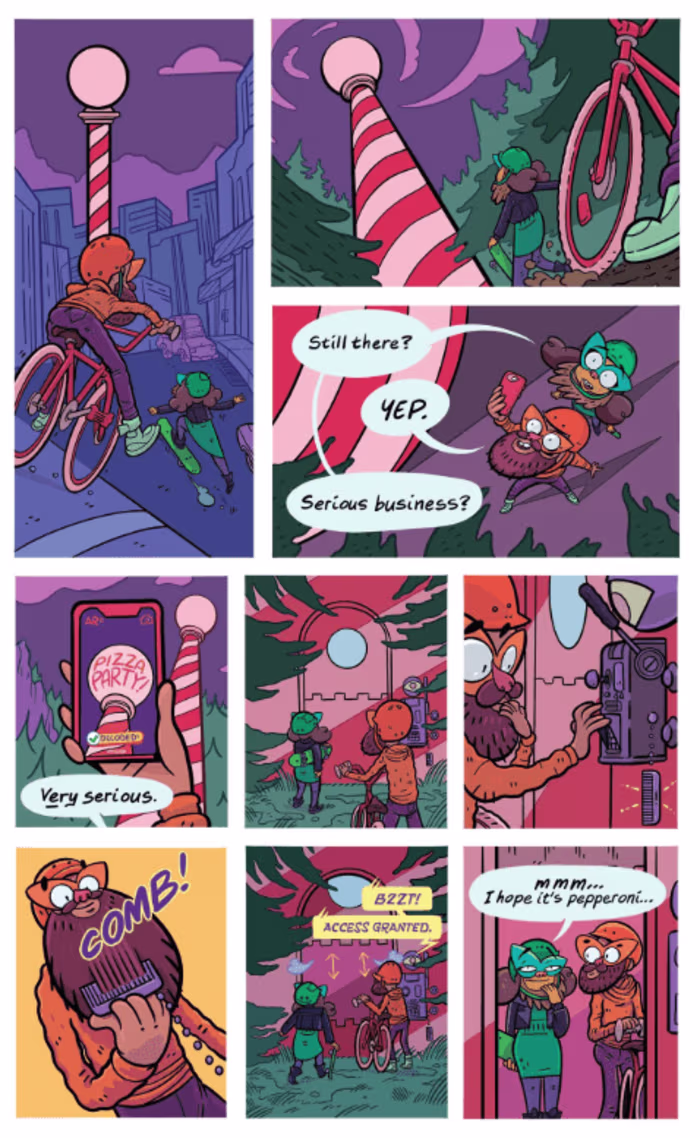 Comic Book Page
