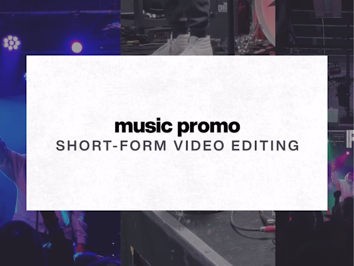 Short-Form Video Editing for Music Promotion