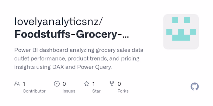 Foodstuffs Grocery Sales Analysis Dashboard