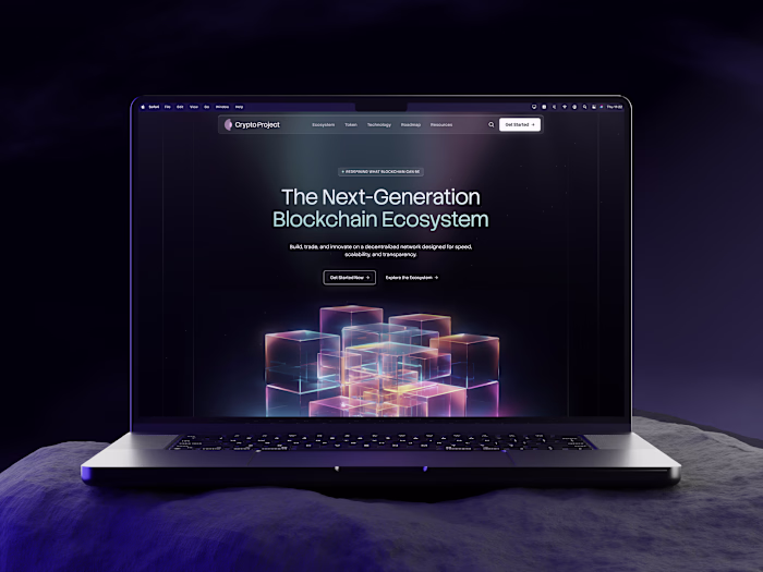 Crypto Project: Web3 Landing Page