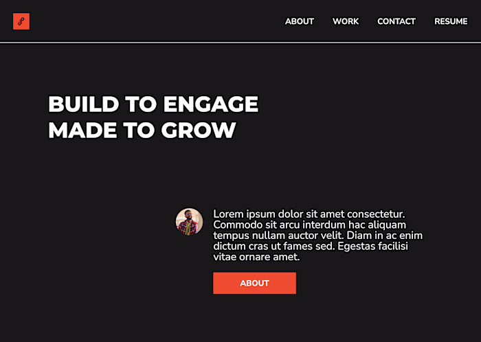 Portfolio Site Development