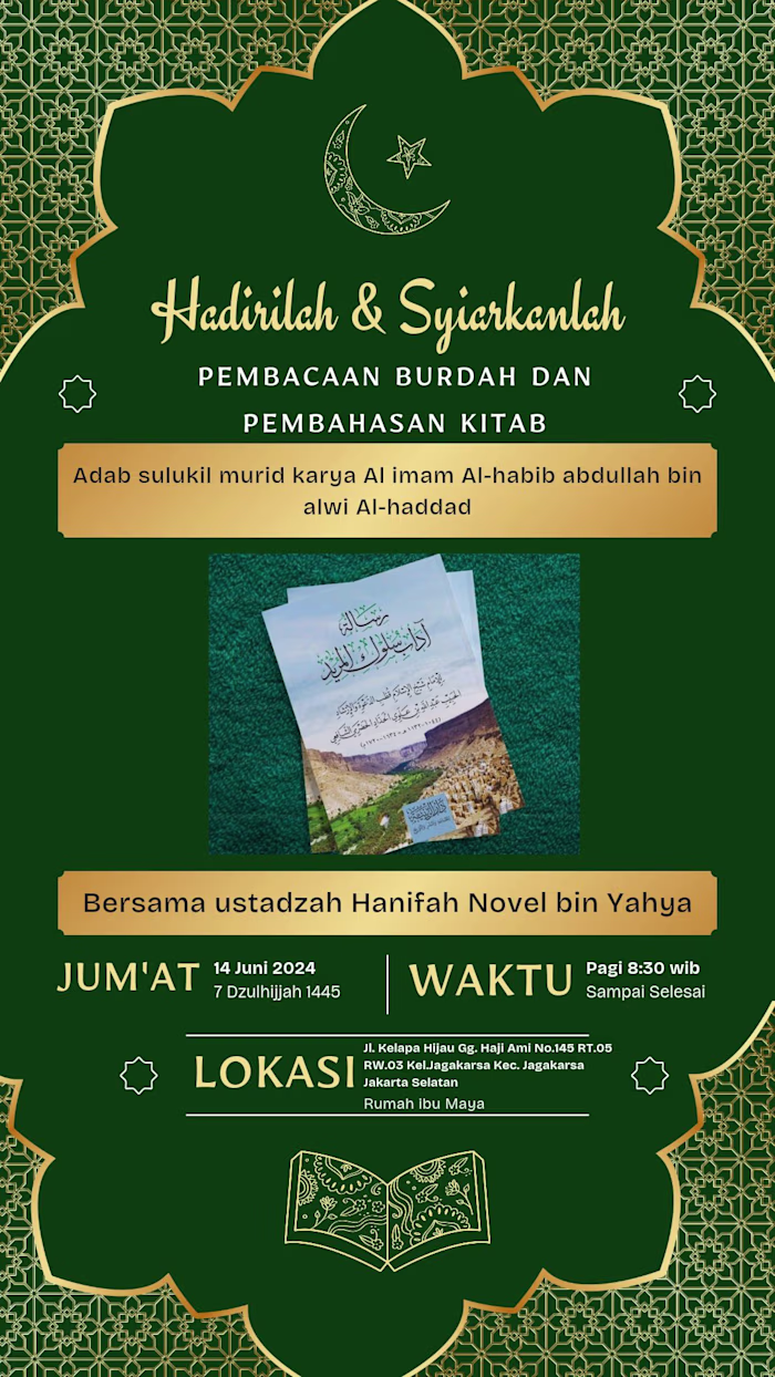 Islamic-Themed Flyer Design