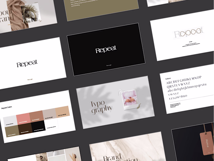 Branding for Repeat: A sustainable fashion brand