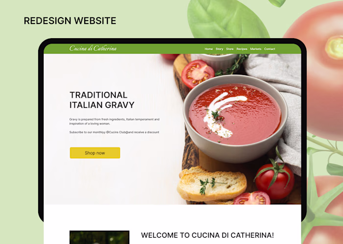 redesign website