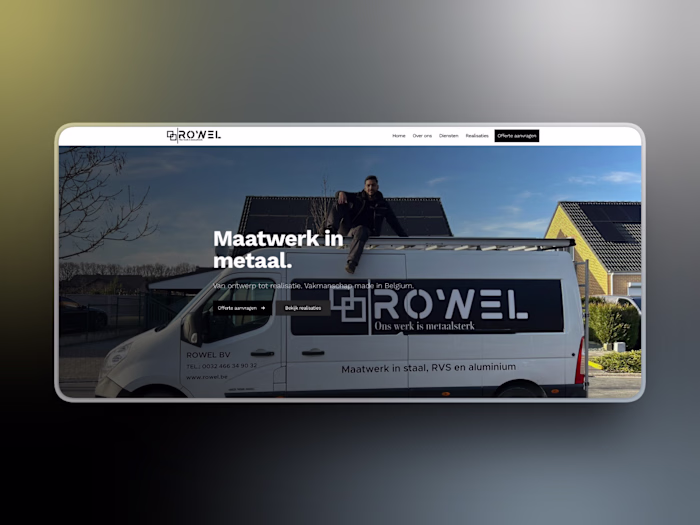 ROWEL — Framer Website
Description
Framer development