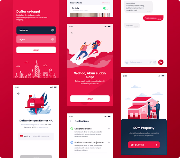CRM App for Sales Property