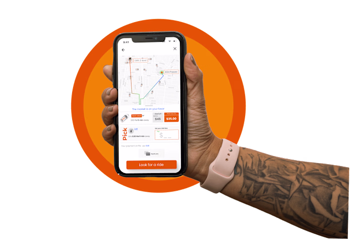 Pick- Your Next Ride-Sharing App