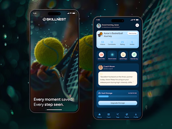 SkillNest App Redesign