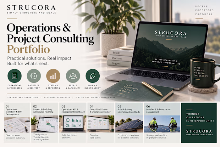 STRUCORA | Operations & Project
