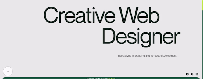 Karolina Hess: Framer portfolio website