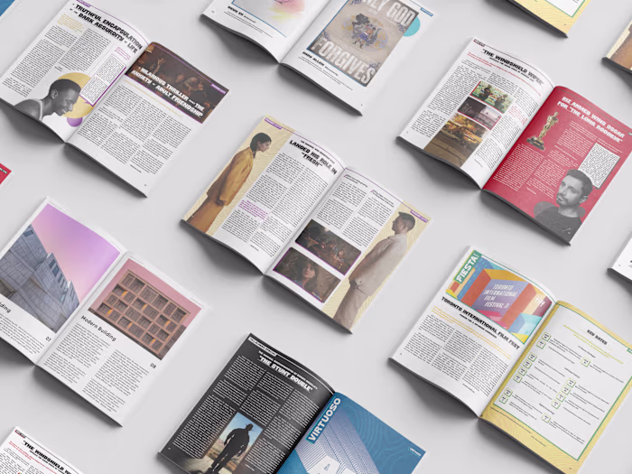 Magazine Design - Tallscreen ( A film mag )