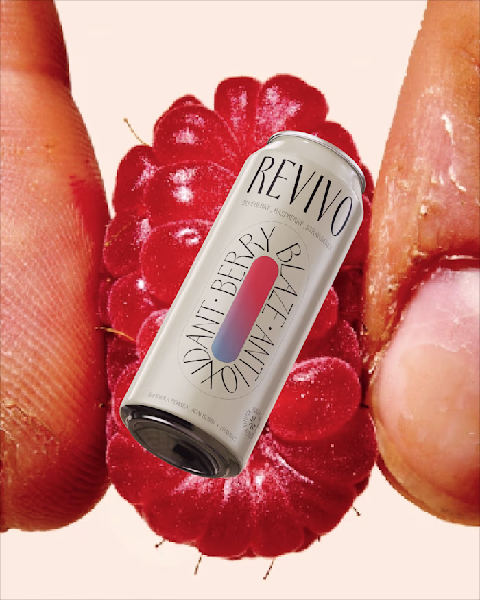 Natural Energy Drink Brand Design