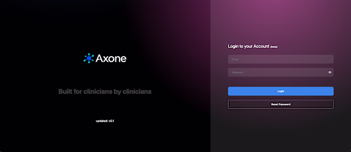 Axone EHR: EHR stands for