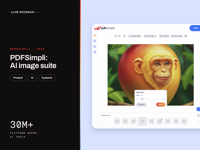 PDFSimpli AI Image Suite: complex AI tools, made simple
