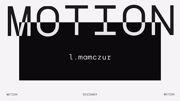 Kinetic Typography