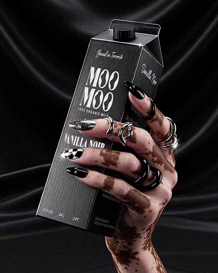 Moo Moo — Luxury Milk Brand Identity & Packaging