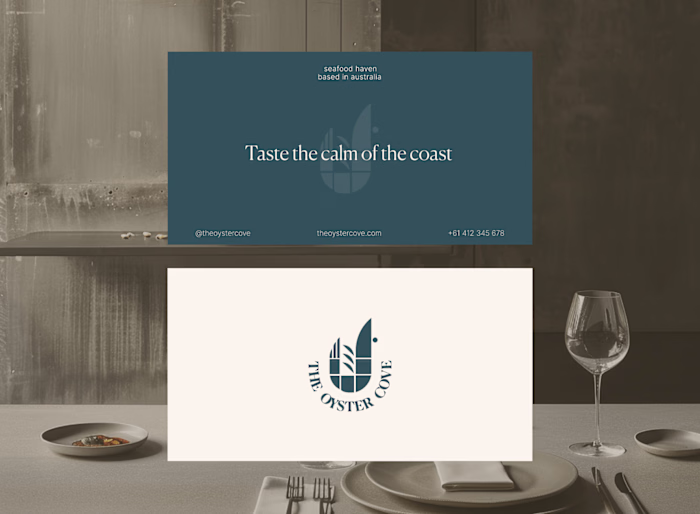 THEOYSTERCOVE - Brand Idenity