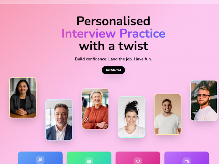 Made the personalised interview site with Heygen Api and ope...