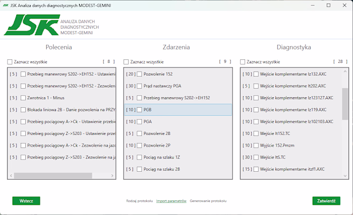 Diagnostic data analyzer