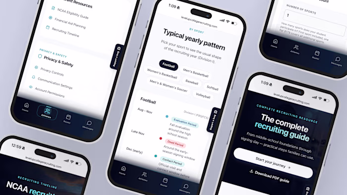 Designing a Multi-Audience Recruiting Platform