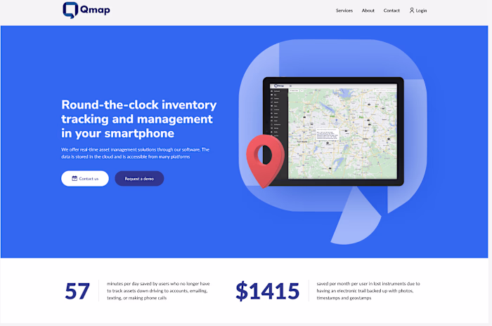 Landing Page for Medical SaaS