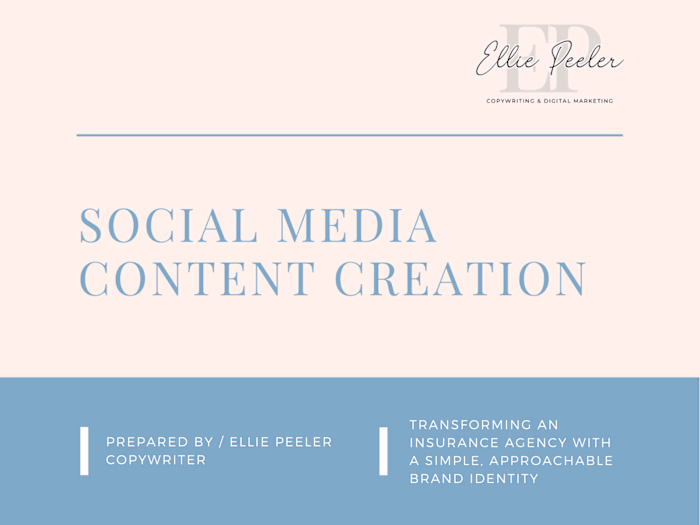 Social Media Content Creation